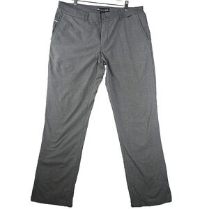Travis Mathew Pants Mens 38x32 Light‎ Gray Stretch Lightweight Chino Casual Golf